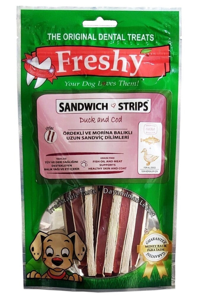Freshy Sandwich Ördekli Ve Morina Balıklı Sandviç Dilimleri. 80 GR | SRC: Barcode: 8698595910839